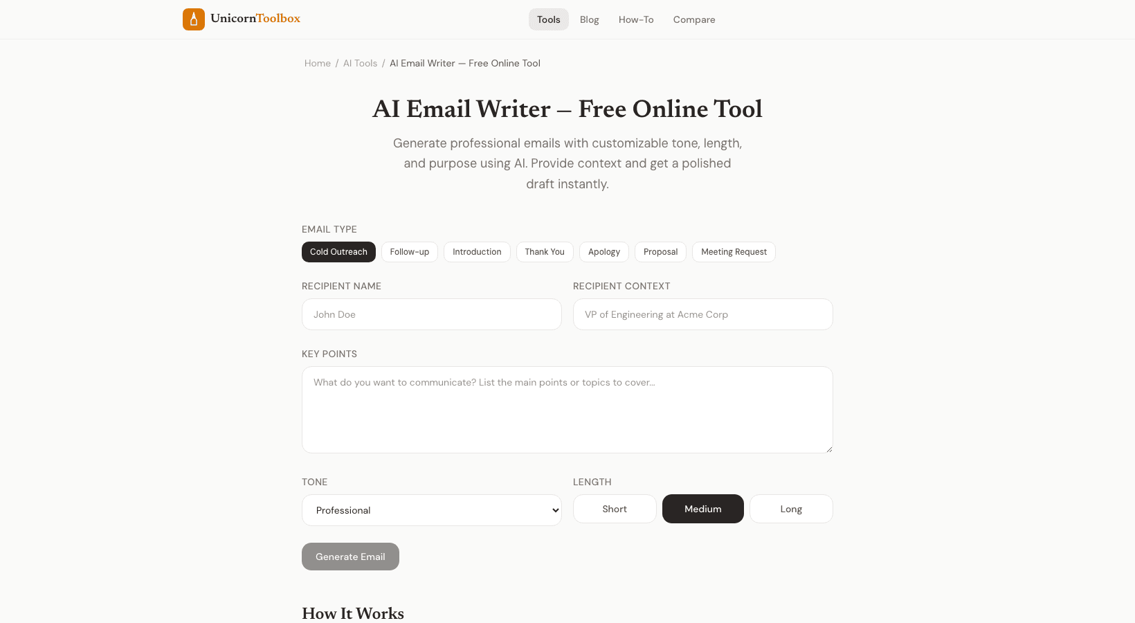 AI Email Writer: Generate Professional Emails in Seconds