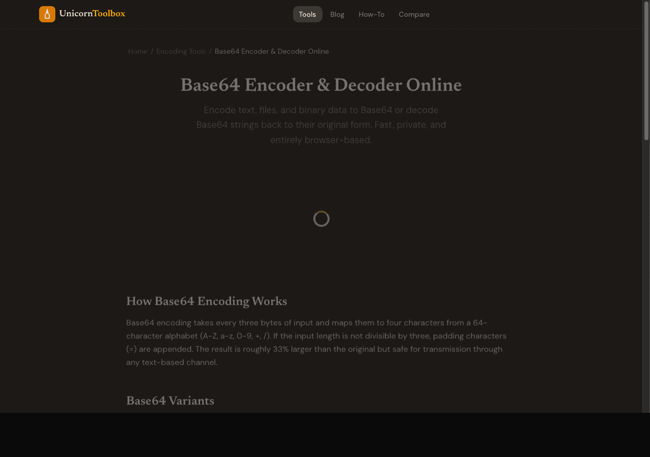 Base64 Encoder and Decoder: Convert Text and Files