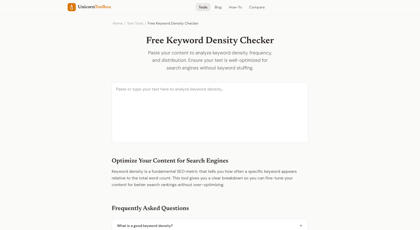 Keyword Density Checker: Optimize Your SEO Content