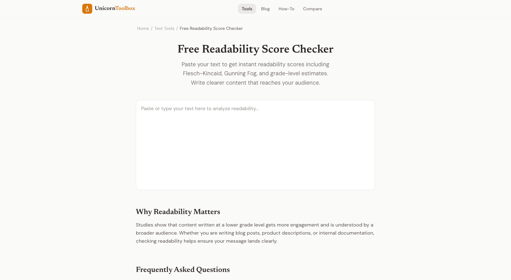 Readability Score Checker: Analyze Your Content's Reading Level