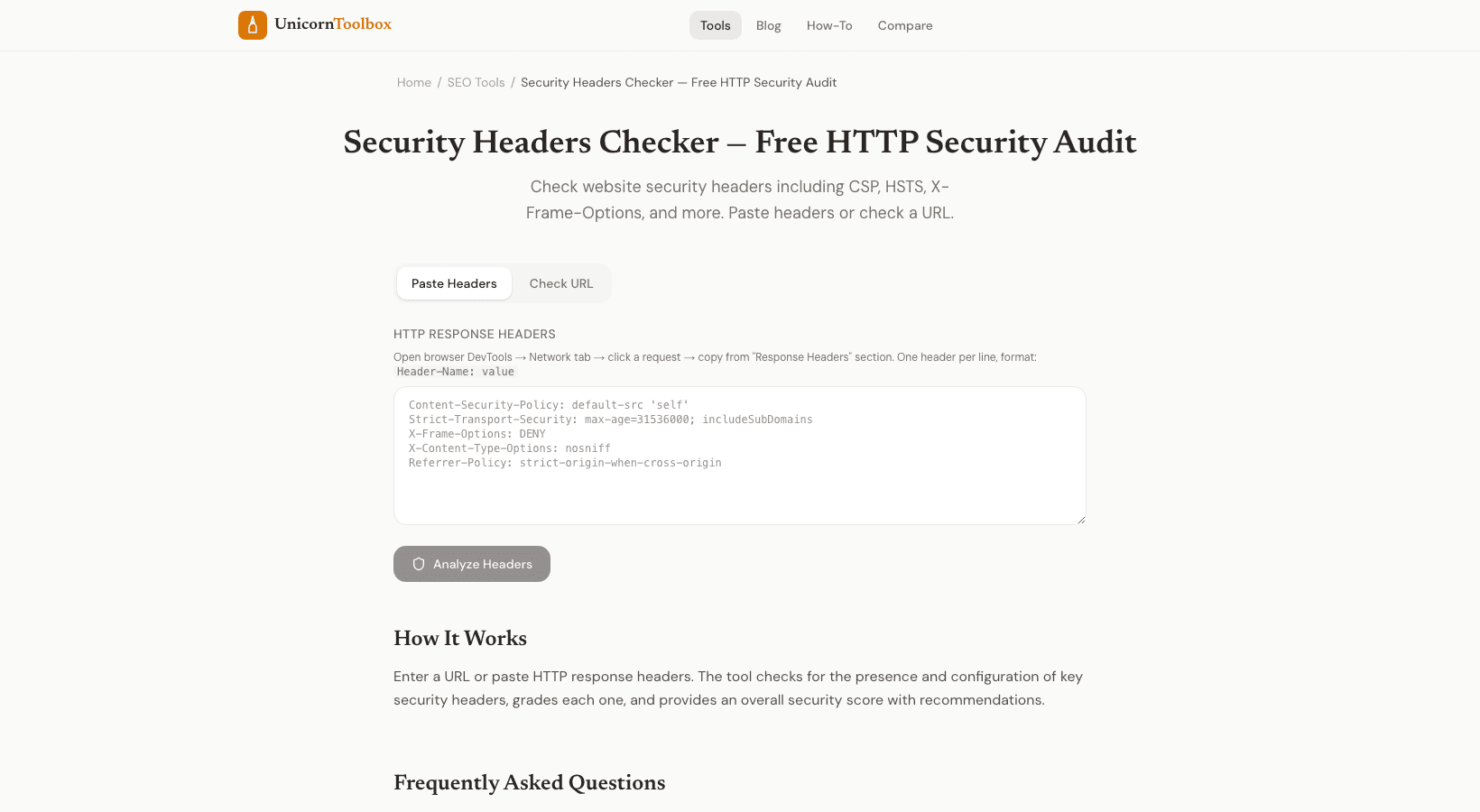 How to Check Website Security Headers